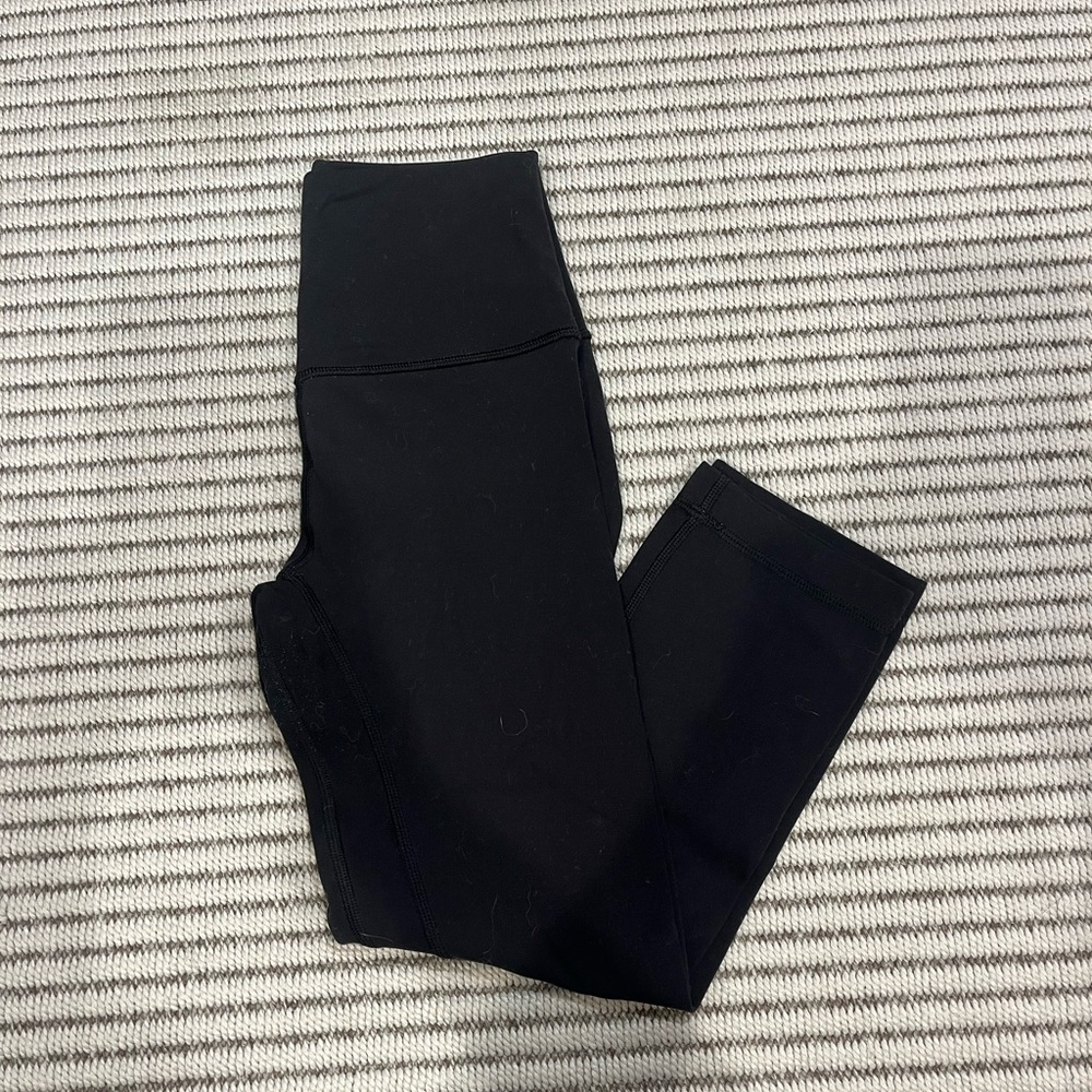 Lululemon Align Crop 19” size 2 black